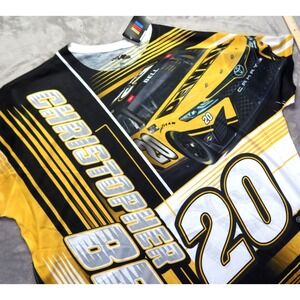 Joe Gibbs Racing Christopher Bell NASCAR Racing T Shirt 2XL NWT DeWalt Toyota
